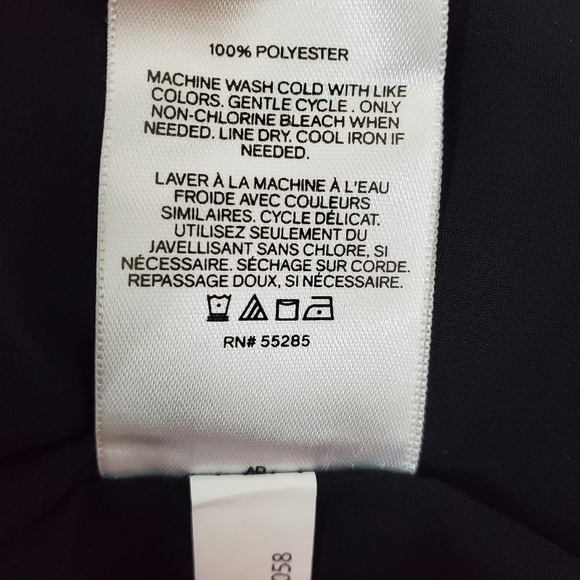 Express Satin V-Neck Camisole XL Black - Picture 5 of 7